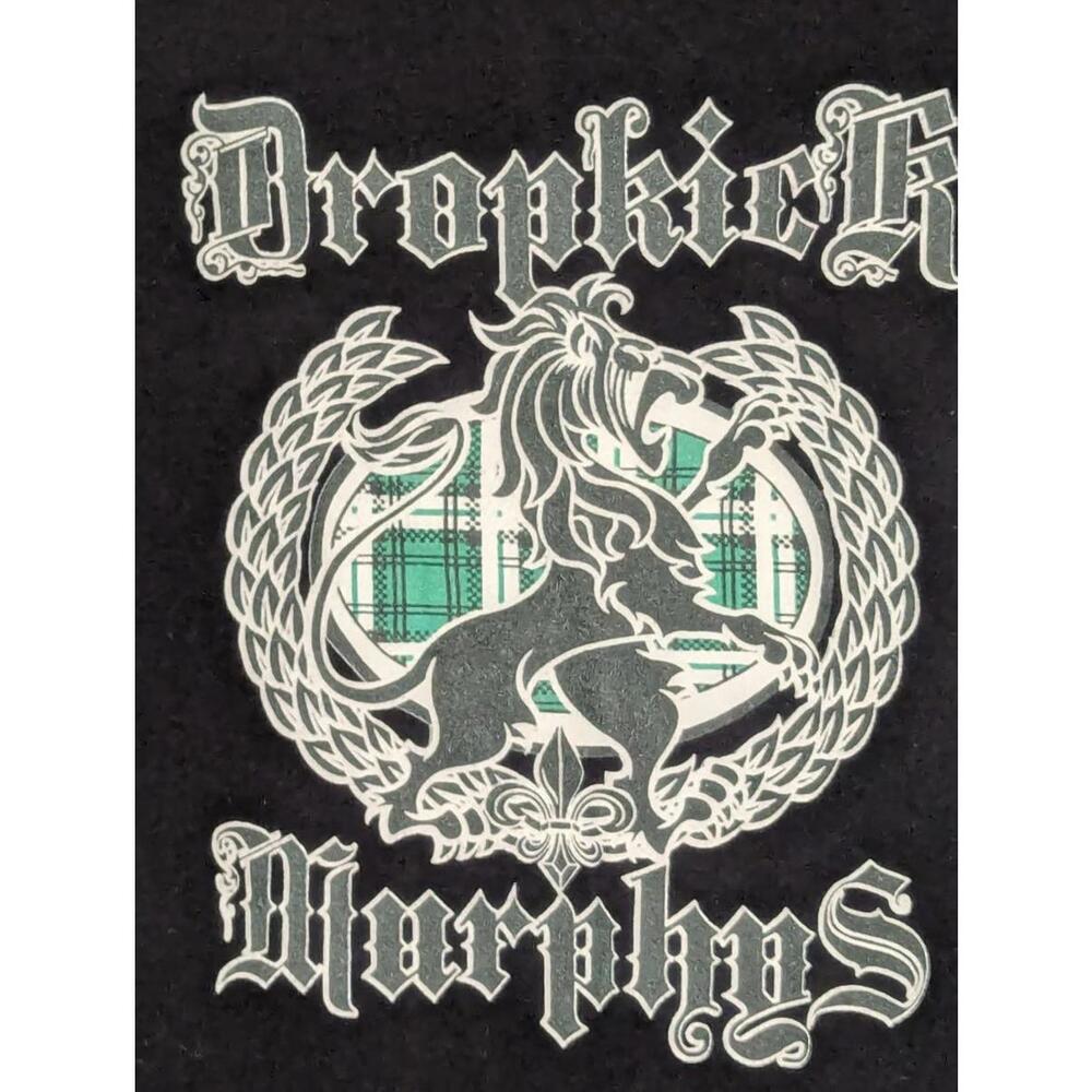Dropkick Murphys Black Graphic Band Tee Wm's M Irish Punk Rock Hardcore Grunge - Picture 4 of 6
